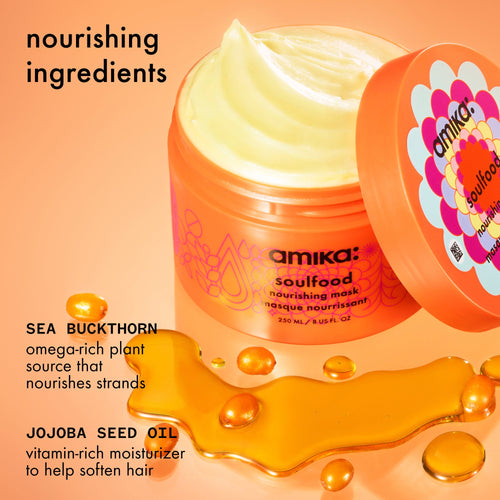 AMIKA SOULFOOD NOURISHING HAIR MASK 8OZ