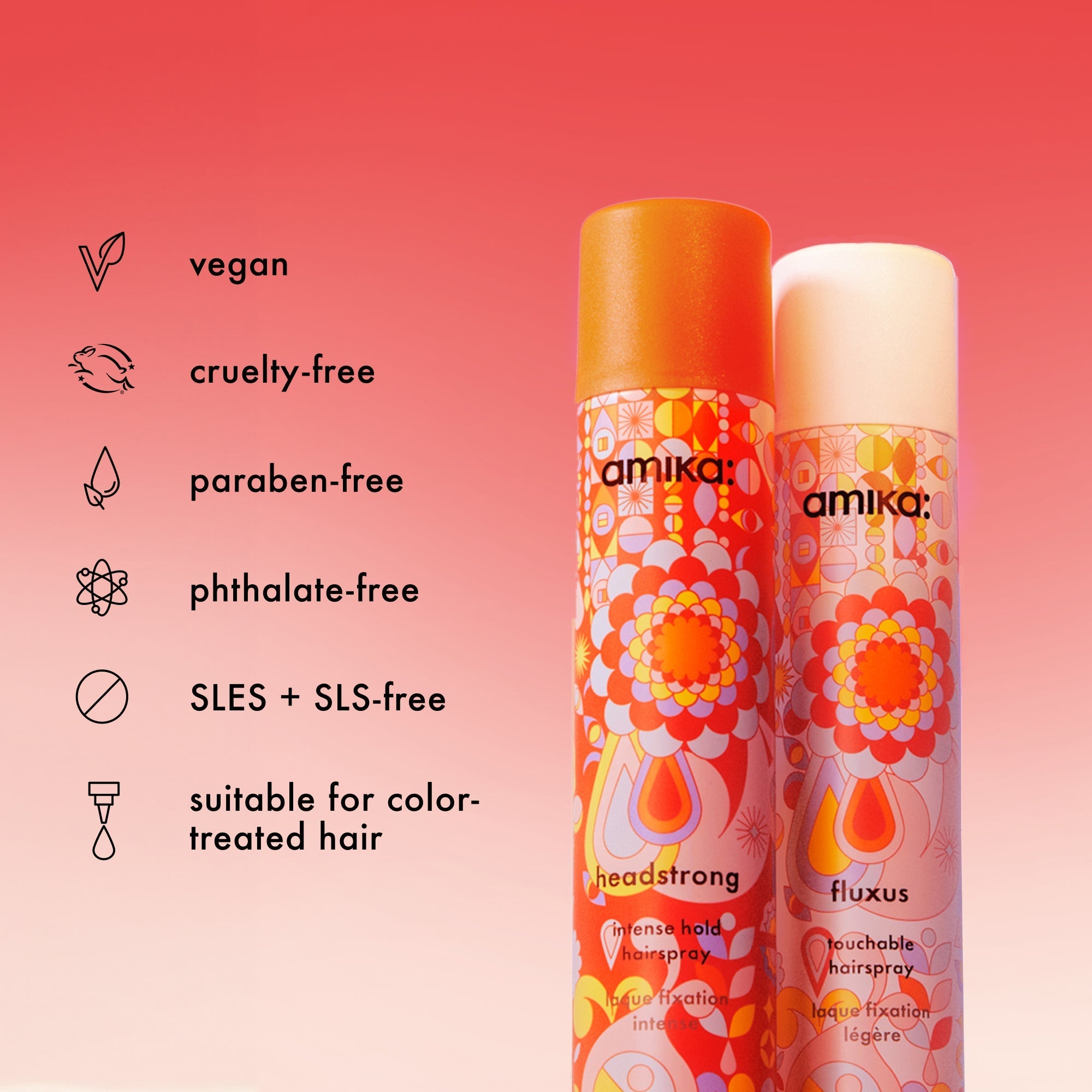 AMIKA FLUXUS TOUCHABLE HAIRSPRAY 8.2OZ