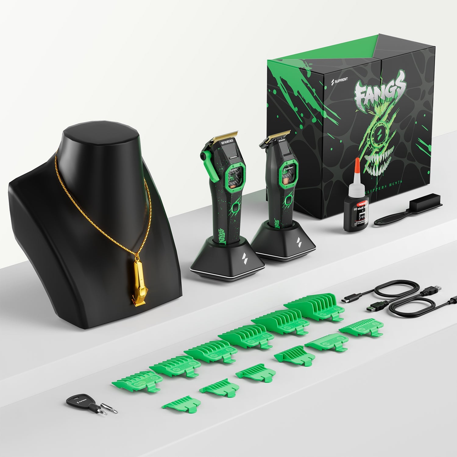 The Fangs Clipper and Trimmer Set - Supplier-specific