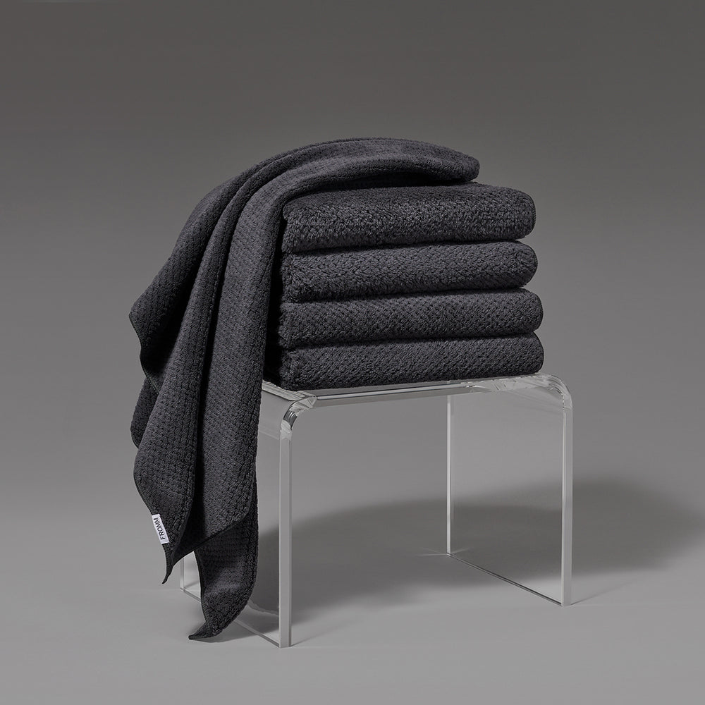 FROMM SOFTEES PLUSH TOWEL - DARK GREY (#F4715)