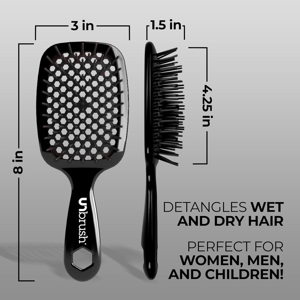 UNbrush DETANGLING BRUSH - BLACK