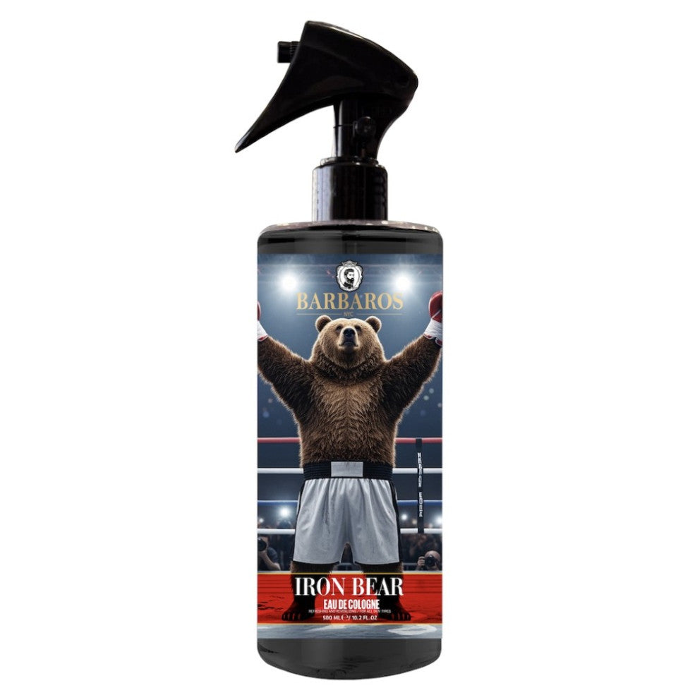 BARBAROS IRON BEAR COLOGNE 500ML