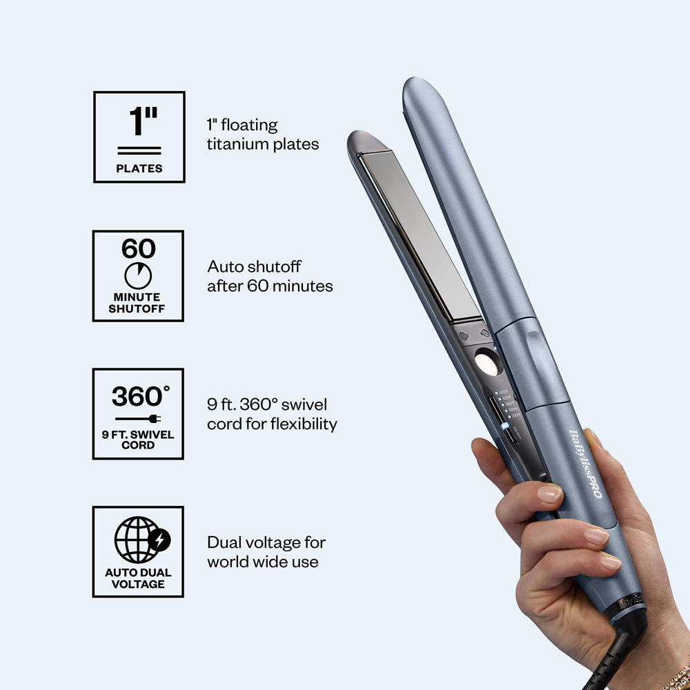 BABYLISSPRO TRUE TENSION FLAT IRON 1" (#BNTE100T)