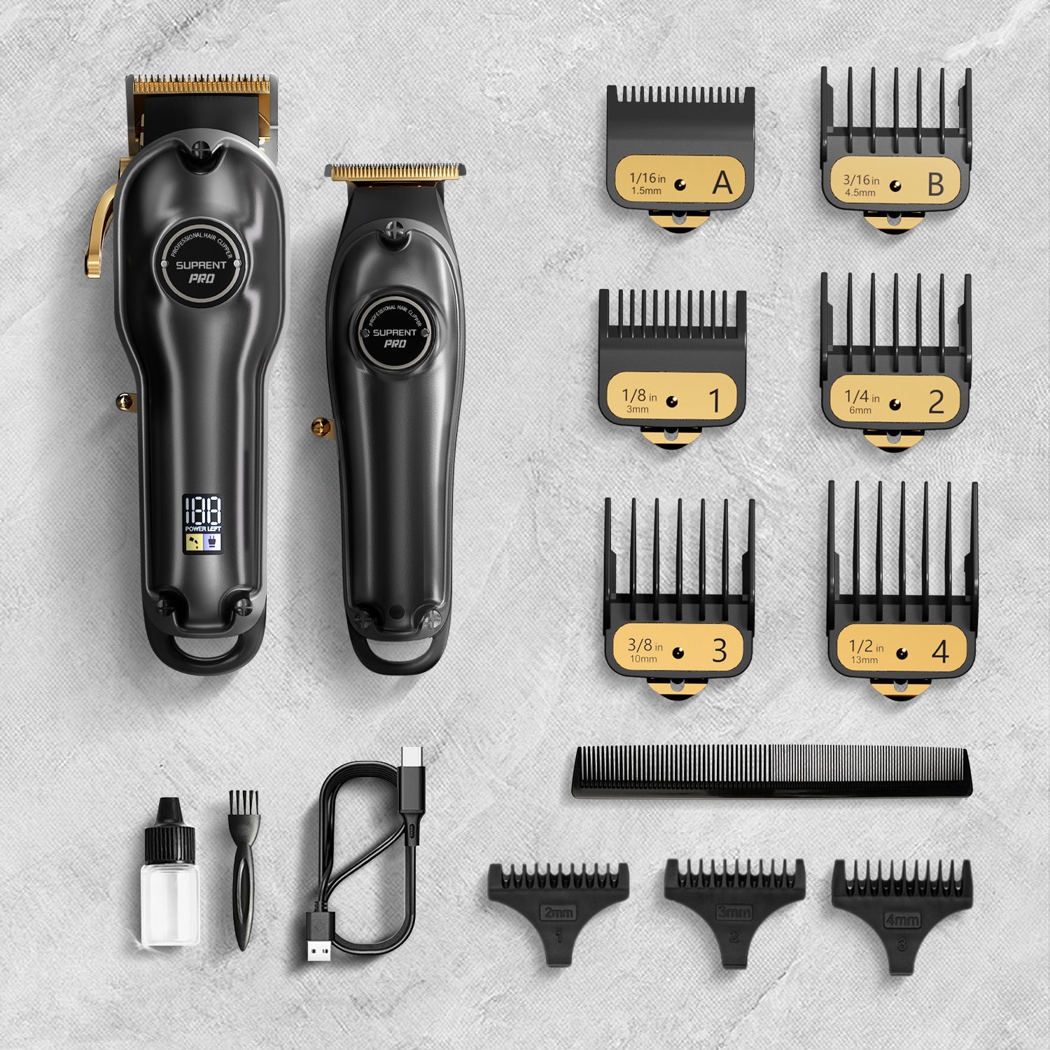 The Black Devil Clipper and Trimmer Set - Supplier-specific