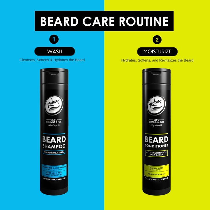 ROLDA BEARD SHAMPOO & CONDITIONER KIT