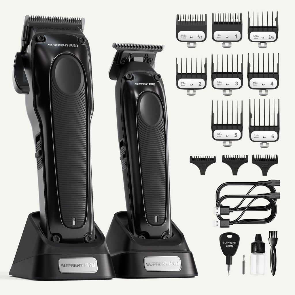The Black Onyx Clipper and Trimmer Set - Supplier-specific
