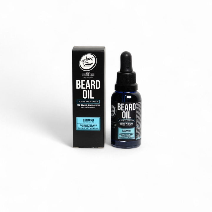 ROLDA BEARD & HAIR OIL - EUCALYPTUS & PEPPERMINT