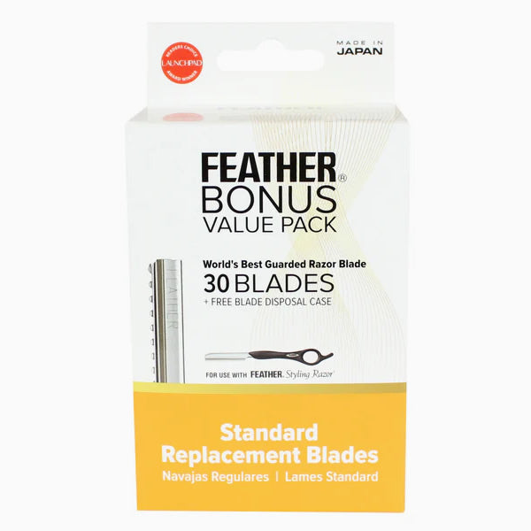 FEATHER STYLING RAZOR BLADES 30PK (#F1-20-130)