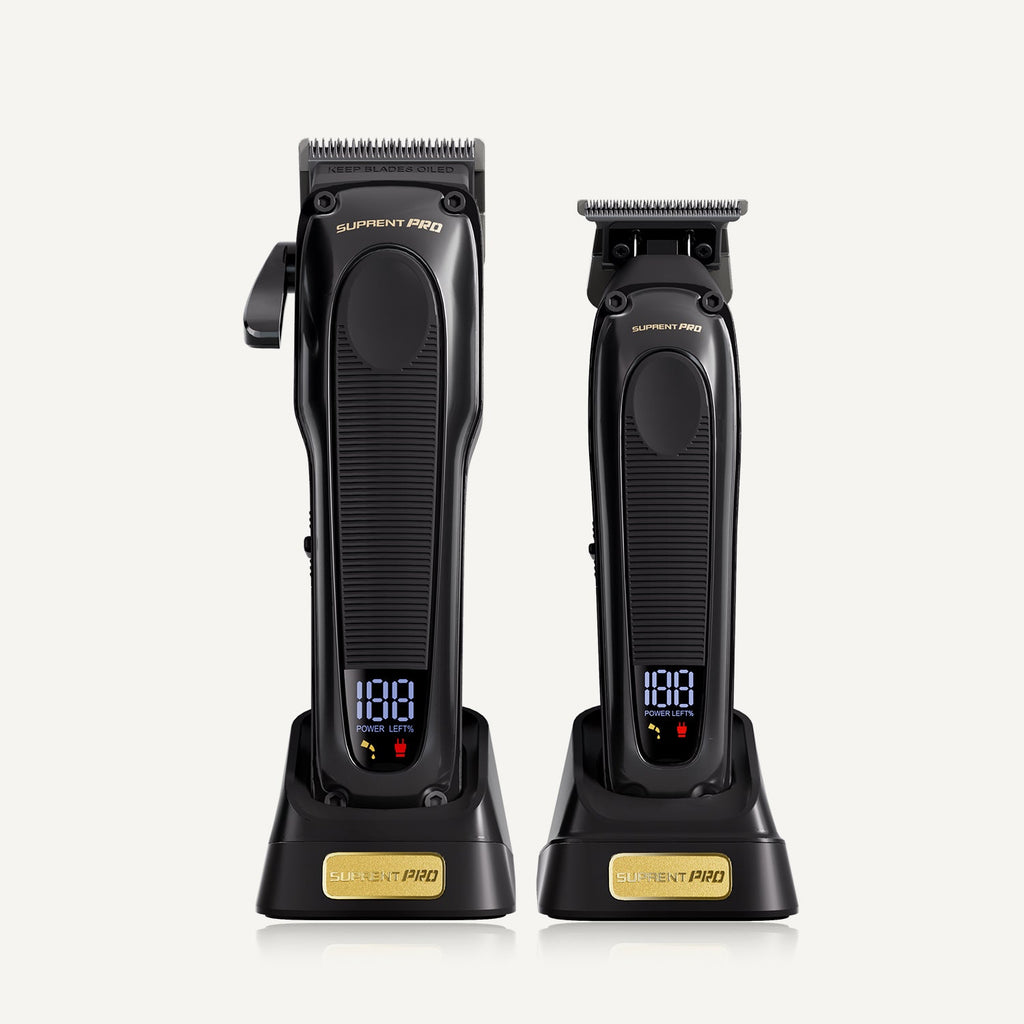 The Black Obsidian Clipper and Trimmer Set - Supplier-specific