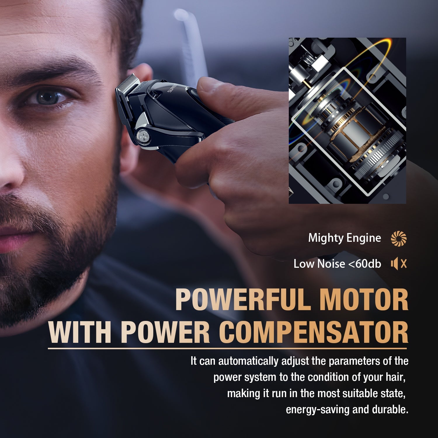 The Black Onyx Clipper and Trimmer Set - Supplier-specific