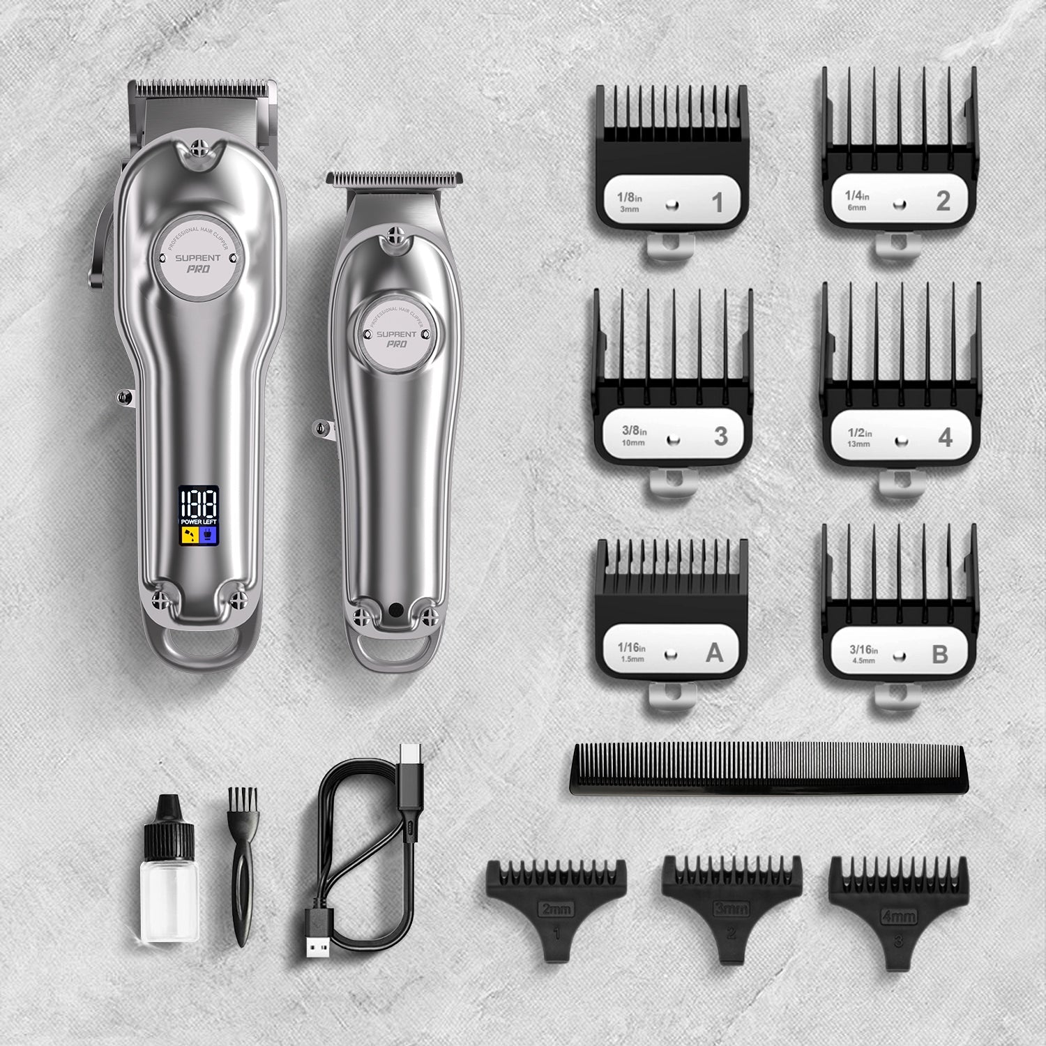 The Silver Knight Clipper and Trimmer Set - Supplier-specific