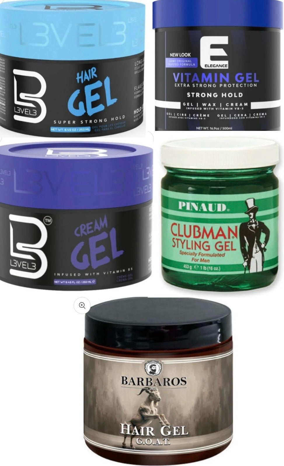 HAIR GEL POWER PACK (5PCS)