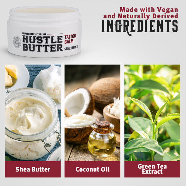 HUSTLE BUTTER DELUXE TATTOO BALM (2 SIZES)