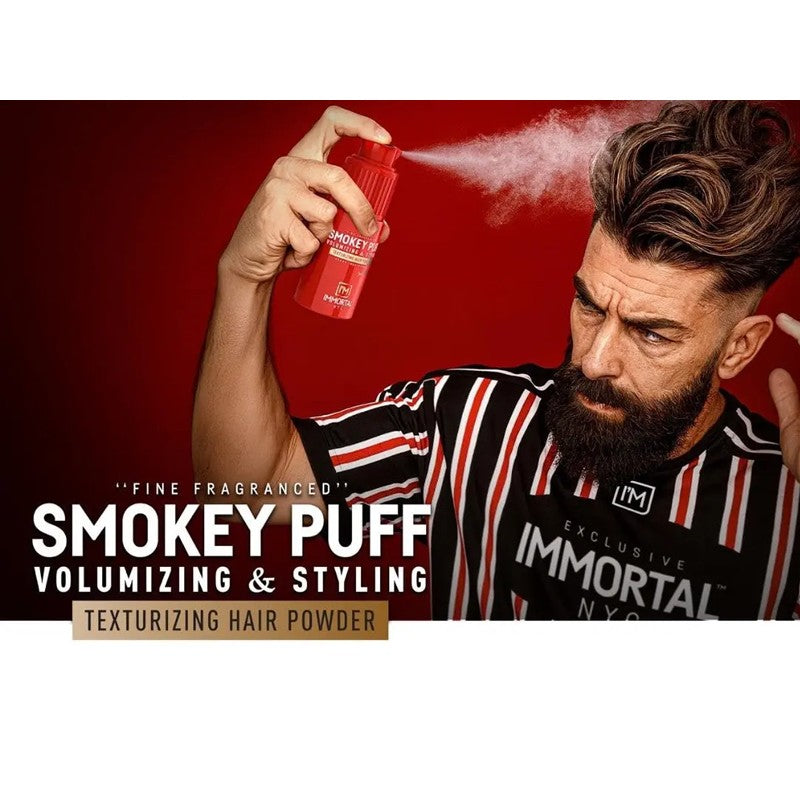 IMMORTAL NYC SMOKEY PUFF VOLUME & STYLING SPRAY POWDER 20GM (RED)