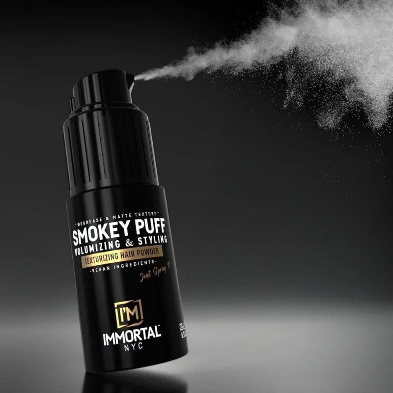 IMMORTAL NYC SMOKEY PUFF VOLUME & STYLING SPRAY POWDER 20GM (BLACK)