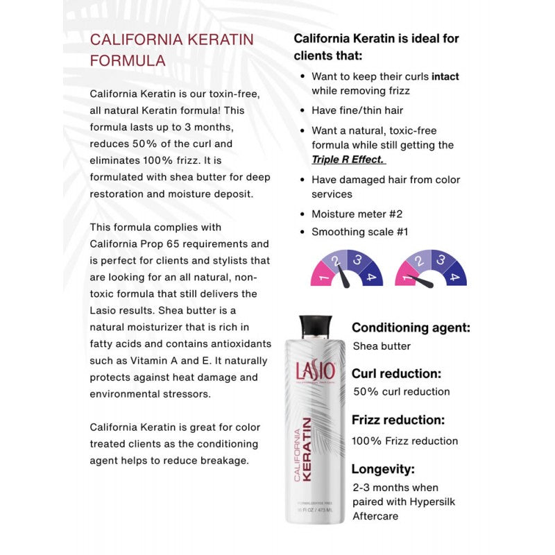 LASIO CALIFORNIA KERATIN 16OZ