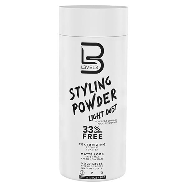 L3VEL3 LIGHT HOLD STYLING POWDER 1OZ