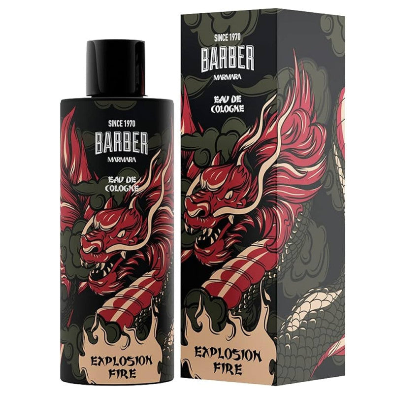 MARMARA BARBER AFTERSHAVE COLOGNE EXPLOSIVE FIRE - 500ML