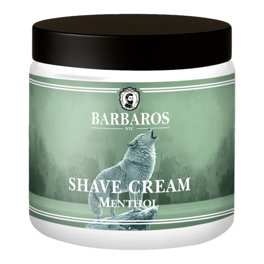 BARBAROS MENTHOL SHAVE CREAM 16.9OZ