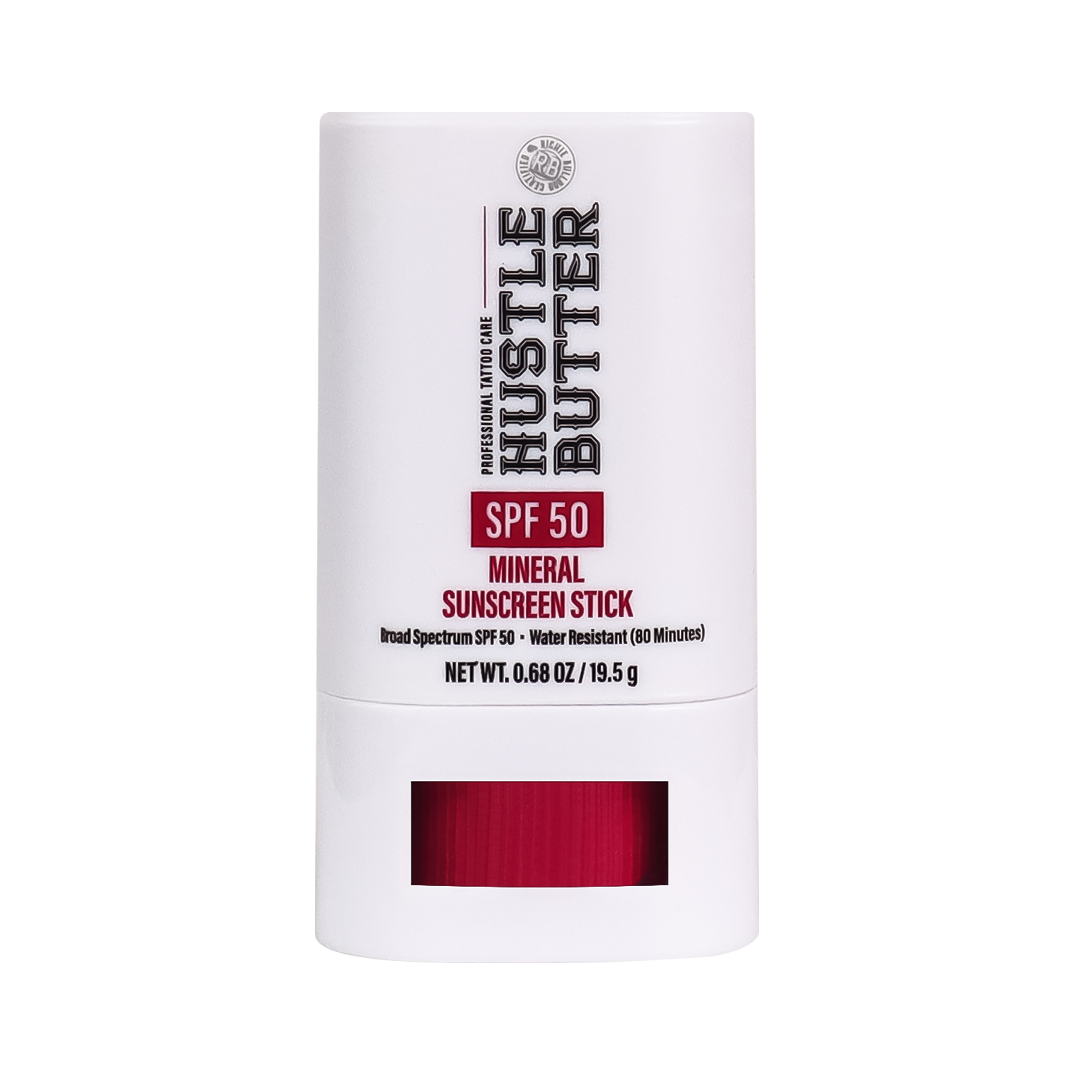 HUSTLE BUTTER MINERAL SUNSCREEN STICK SPF 50 - 0.68OZ