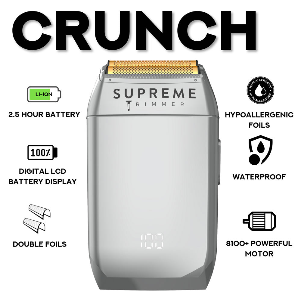 SUPREME CRUNCH SHAVER - GRAY