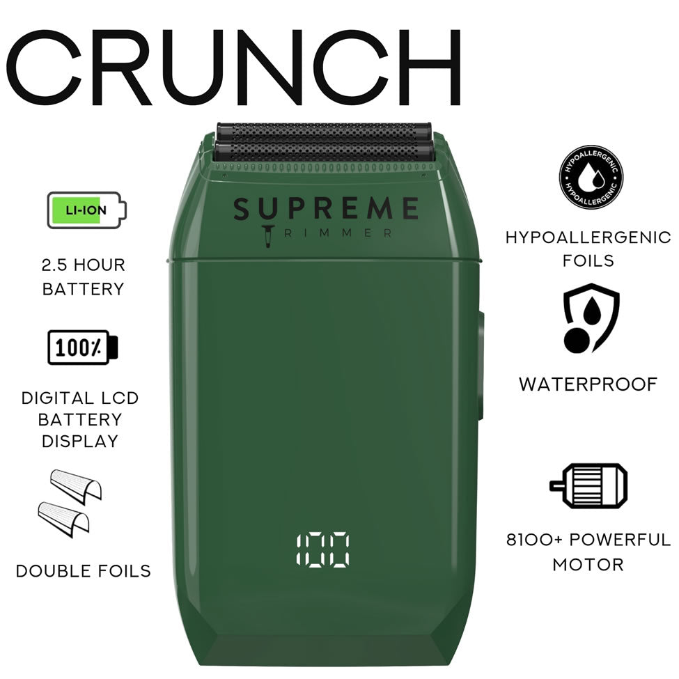 SUPREME CRUNCH SHAVER - GREEN