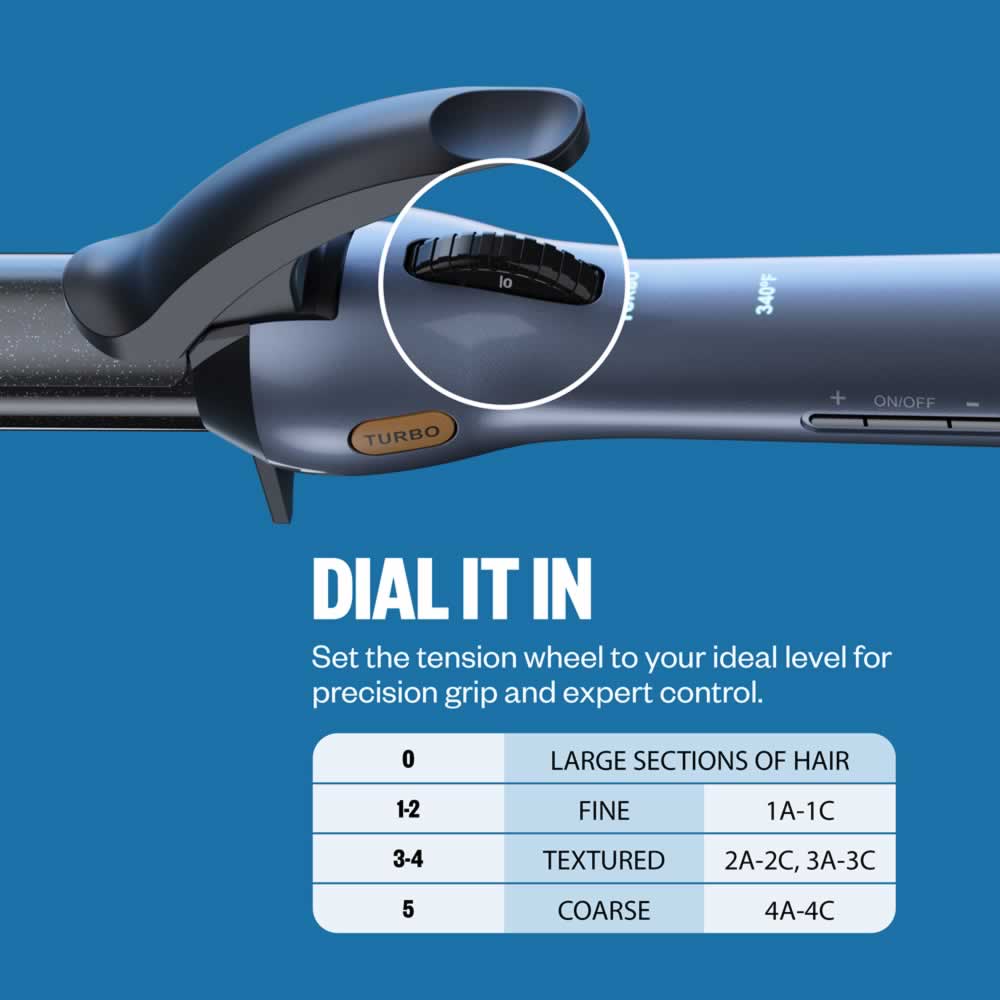 BABYLISSPRO PRECISION GRIP CURLING IRON 1.5" (#BNTSC150)