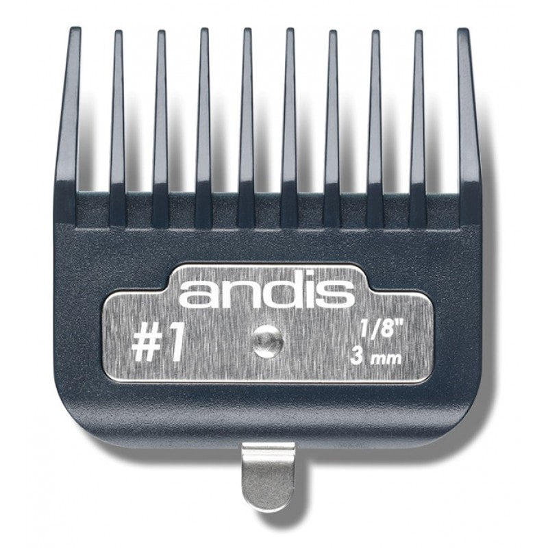 ANDIS PREMIUM METAL CLIP COMB SIZE 1 (#33665)