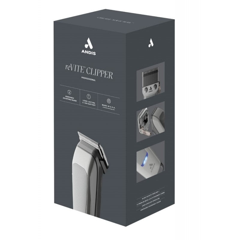 ANDIS REVITE CLIPPER - GREY (#86100)