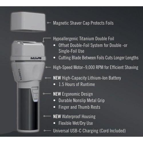 BABYLISSPRO COREFX SHAVER (#FX75FS2)