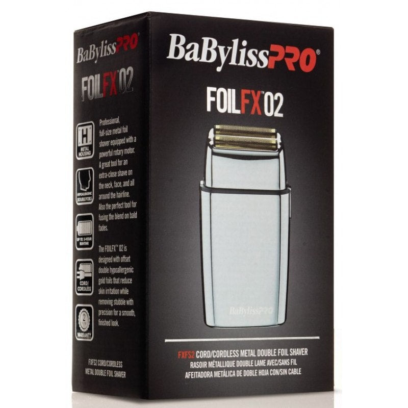 BABYLISSPRO FOILFX DOUBLE-FOIL SHAVER (#FXFS2)
