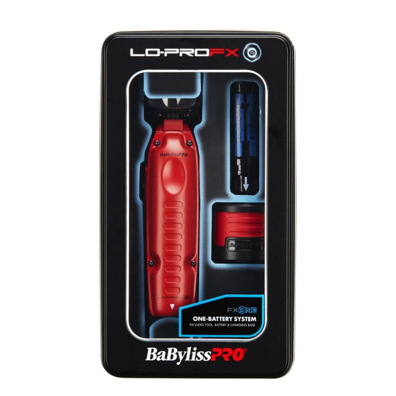 BABYLISSPRO FXONE LO-PROFX MATTE RED TRIMMER (#FX729MR)
