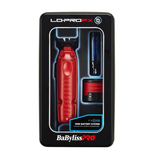 BABYLISSPRO FXONE LO-PROFX MATTE RED TRIMMER (#FX729MR)