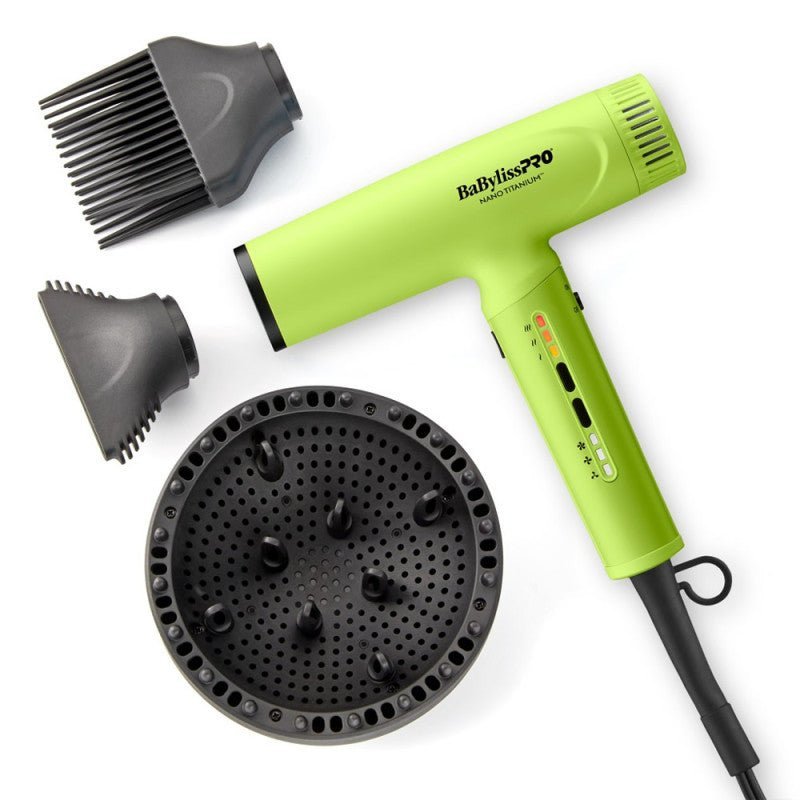 BaBylissPRO® FXONE™ Lo-ProFX Limited Edition Neon Matte Clipper, Trimmer, and Dryer COMBO