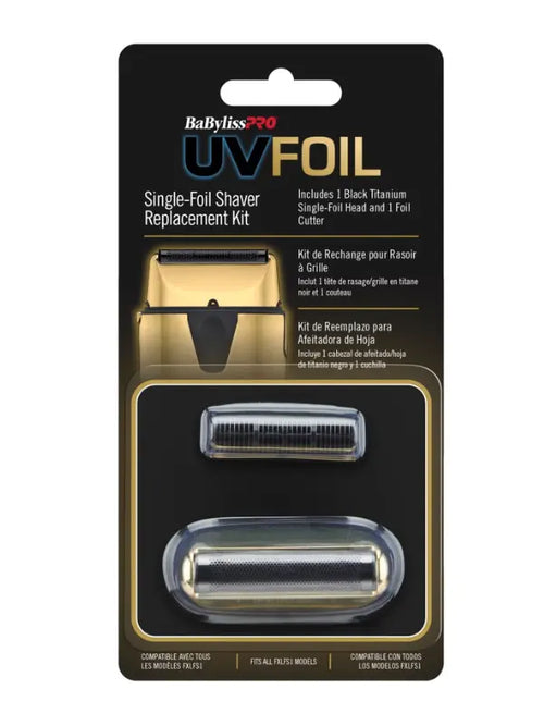 BABYLISSPRO GOLD UVFOIL SINGLE REPLACEMENT FOIL & CUTTER (#FXLRF1-G)