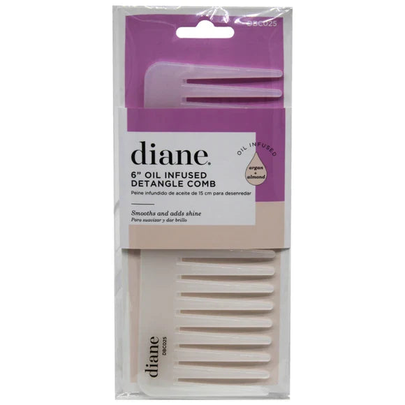DIANE 6" OIL INFUSED DETANGLER COMB (#DBC025)