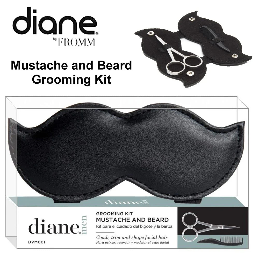 DIANE MUSTACHE & BEARD GROOMING KIT (#DVM001)