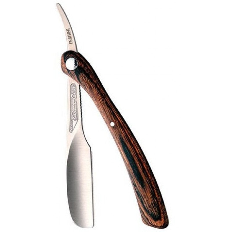 FEATHER ARTIST CLUB RAZOR DX WOOD HANDLE (#F1-25-241)
