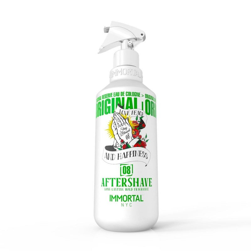 IMMORTAL NYC STAY BLESSED 08 AFTERSHAVE COLOGNE 16.9OZ