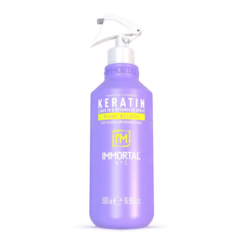 IMMORTAL NYC KERATIN LEAVE-IN CONDITIONER SPRAY 16.9OZ