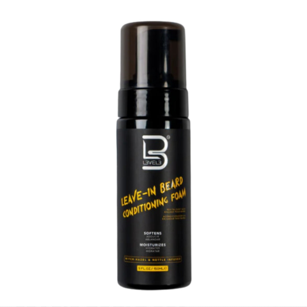 L3vel3 leave-in Beard conditioning foam