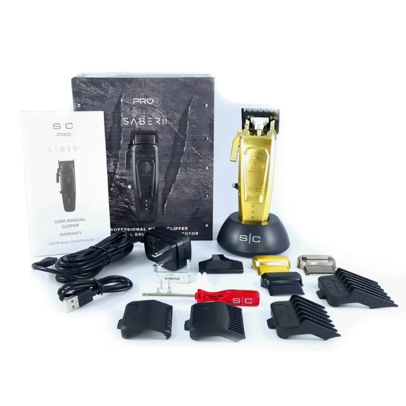 STYLECRAFT SABER 2.0 CLIPPER - GOLD (SC617M)