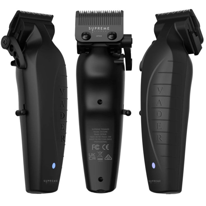 SUPREME VADER CLIPPER - BLACK (#STC5098B)