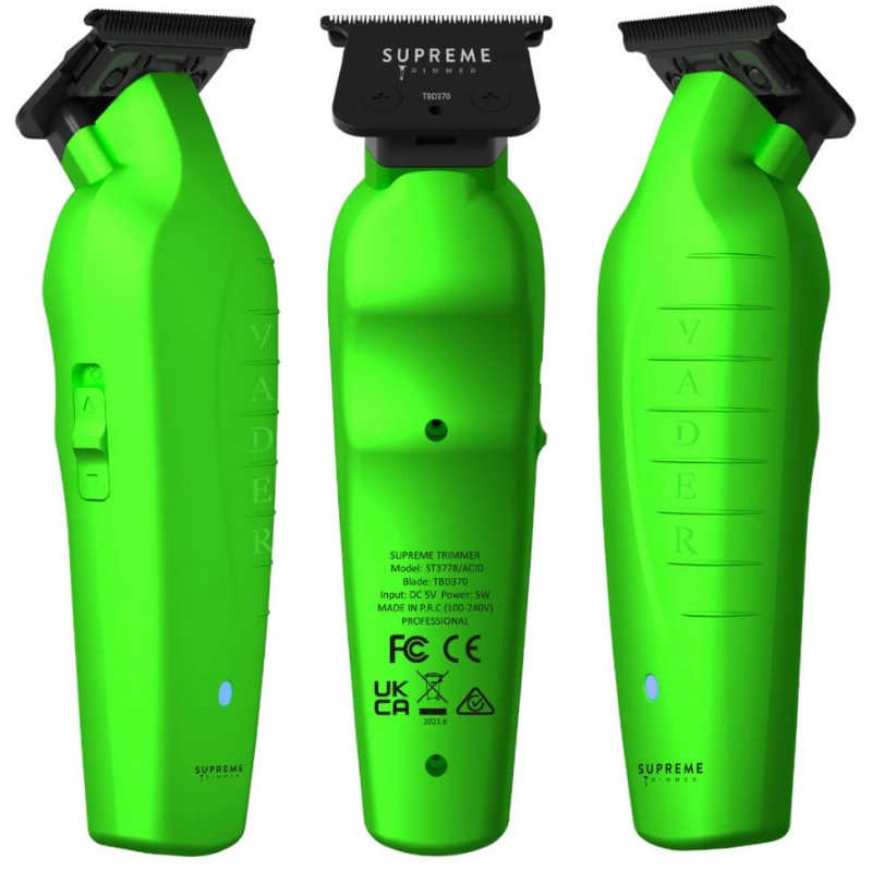 SUPREME VADER TRIMMER - ACID/GREEN (#ST3778A)