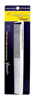 VINCENT CERAMIC HOOK CUTTING COMB 8.5" (#VT1716-1W)