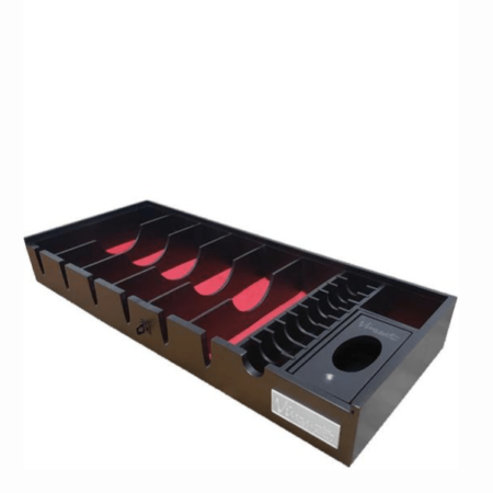 VINCENT BAMBOO COUNTER TOP TRAY 8- BLACK (#VT10200-BK)